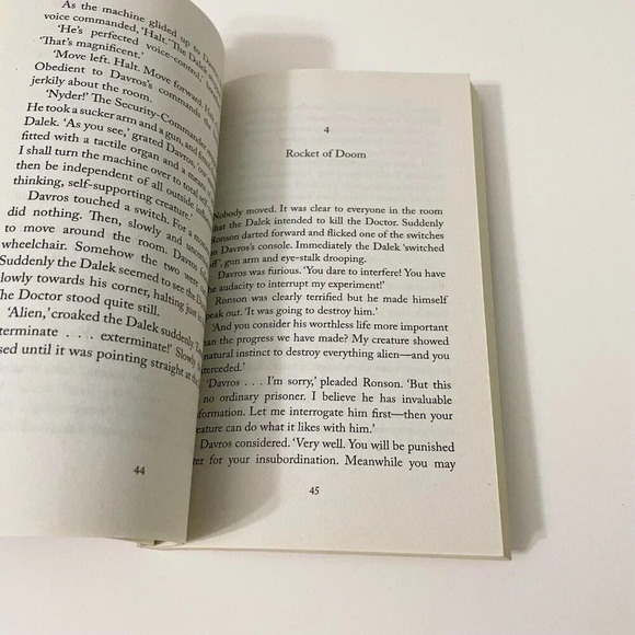 2016 Doctor Who and the Genesis of the Daleks Paperback Book Terrance Dicks - Picture 11 of 16